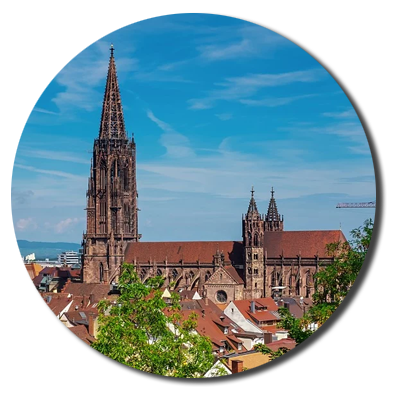 Freiburg im Briesgau, stadtbild, skyline