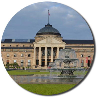 wiesbaden, stadtbild, skyline