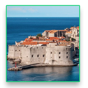 Kroatien, stadt, Dubrovnik, meer